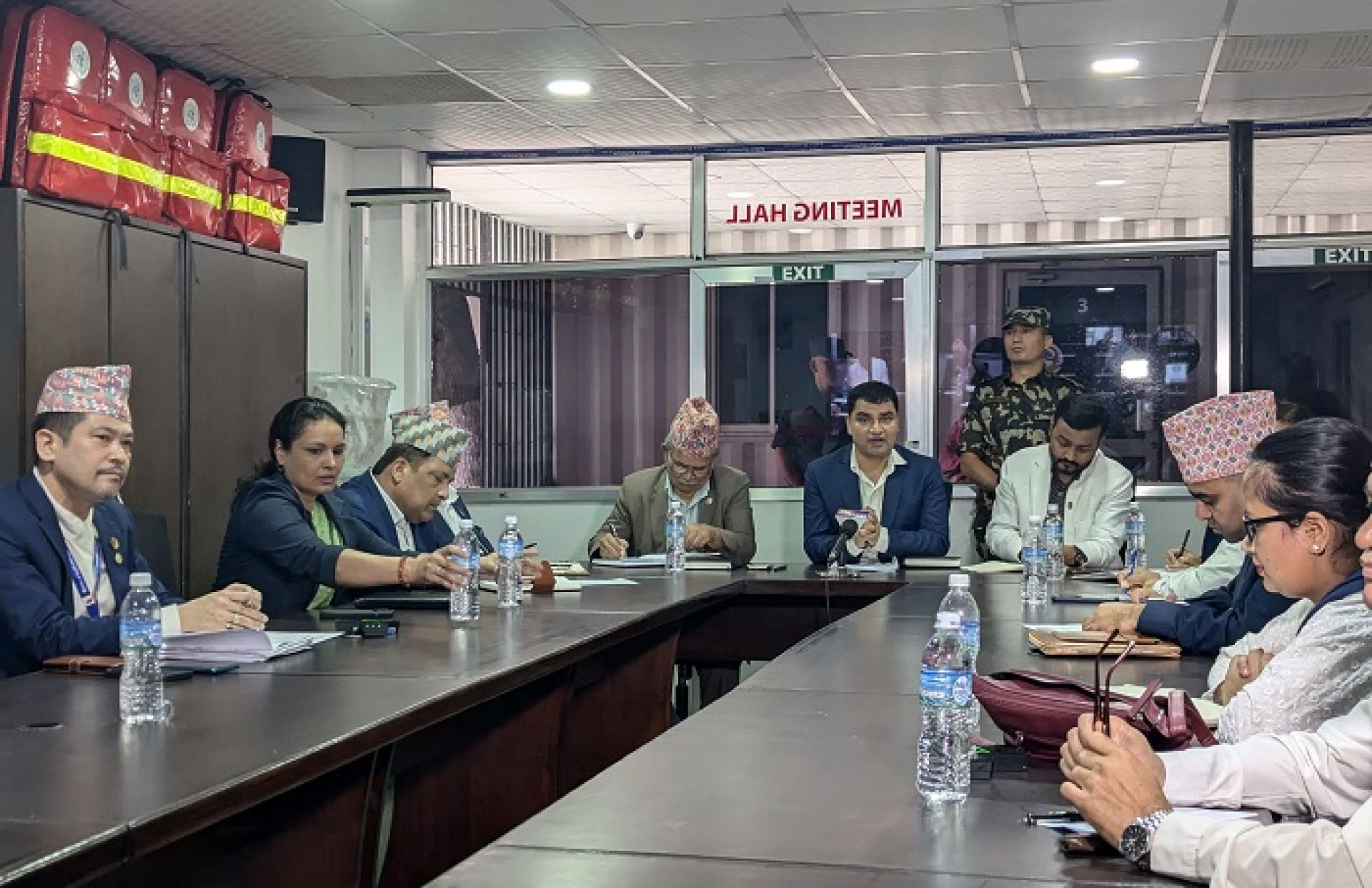 बाढी पहिरोपछि संक्रमण फैलन नदिन स्वास्थ्यमन्त्री पौडेलद्वारा सर्वपक्षीय बैठक